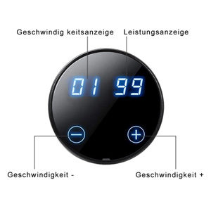 Massage Gun Display Bedienung Massagepistole Display Bedienung